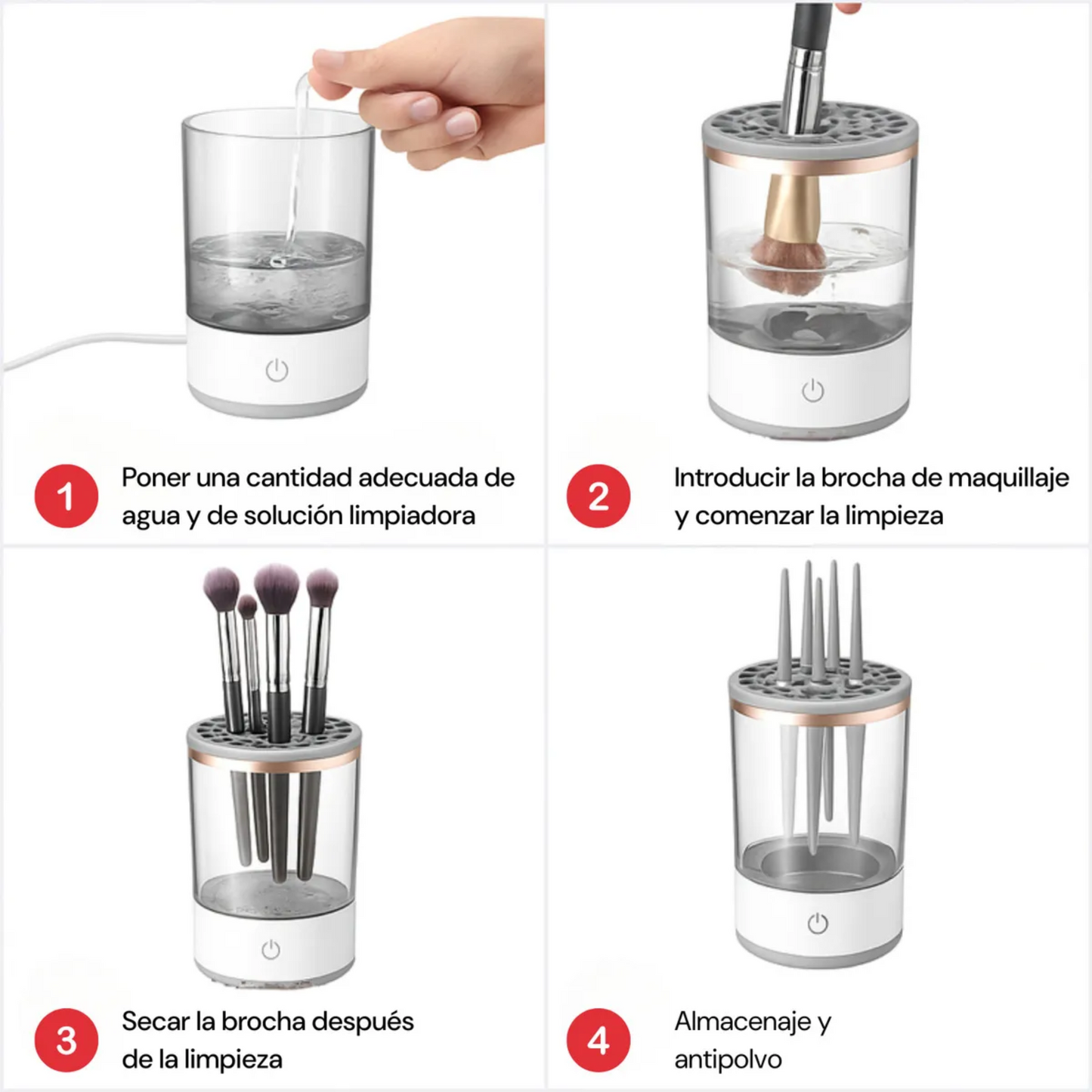 Limpiador Brochas Maquillaje 💄