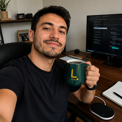 Taza Eléctrica Lucky ✨