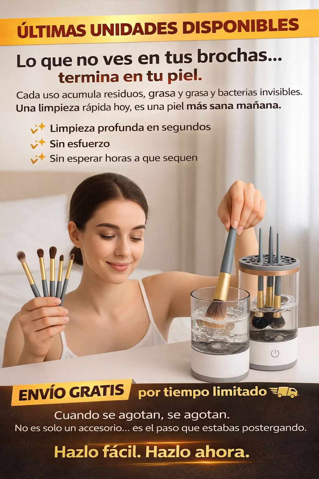 Limpiador Brochas Maquillaje 💄