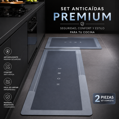 GripZone-Set Anticaídas de Cocina-Superficie firme que reduce deslizamientos desde el primer uso